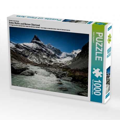 CALVENDO Puzzle CALVENDO Puzzle Entre Wallis und Berner Oberland Пазл CALVENDO Puzzle Entre Valais and Bernese Oberland