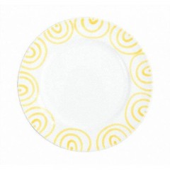 Gmundner Keramik Gmundner Keramik Gelbgeflammt Speiseteller Gourmet d: 27 cm / h: 2 cm Gmundner керамическая желтая тарелка с пламенем для гурманов d: 27 см / высота: 2 см
