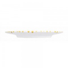 Gmundner Keramik Gmundner Keramik Gelbgeflammt Dessertteller / Fruhstucksteller Gourmet d: 22 cm / h: 2,2 cm Gmundner керамическая тарелка для десерта с желтым пламенем / тарелка для завтрака для гурманов d: 22 см / высота: 2,2 см