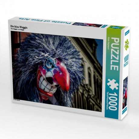 CALVENDO Puzzle CALVENDO Puzzle Die blau Waggis Пазл CALVENDO Puzzle Голубой Ваггис