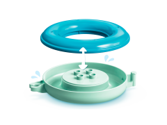 Lego Badewannenspass: Schwimmende Tierinsel Веселье в ванне: плавучий остров животных