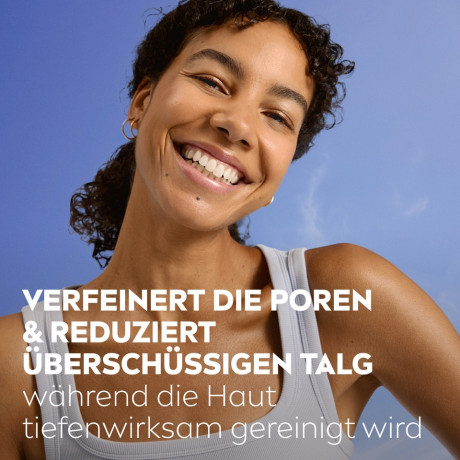 NIVEA Waschgel Klarend Ozeanalgen + Zink, 150 ml, Нивеа Гель для умывания очищающий, океанические водоросли и цинк, для жирной кожи, 150 мл