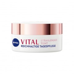 Nivea Vital Strahlender Teint Reichhaltige Tagespflege  Яркий сияющий цвет лица Насыщенный дневной уход