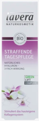 Lavera Tagescreme Straffend Karanja, Лавера Дневной крем для лица укрепляющий с гиалуроновой кислотой и маслом каранджи, 50 мл