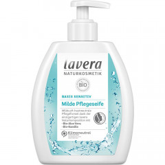 LAVERA basis sensitiv MILDE PFLEGESEIFE Bio-Aloe Vera &amp; Bio-Kamille 250ml, 250 ml, Лавера Жидкое мыло для чувствительной кожи, био-алоэ вера и био-ромашка, 250 мл