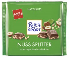 Ritter Sport (Риттер Спорт) Tafelschokolade Nuss Splitter 3 шт. x 300 г