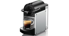 DeLonghi DeLonghi Nespresso Pixie EN 124.S, Kapselmaschine silber  silber DeLonghi Nespresso Pixie EN 124.S, капсульная машина серебристый