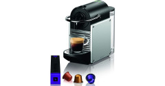 DeLonghi DeLonghi Nespresso Pixie EN 124.S, Kapselmaschine silber  silber DeLonghi Nespresso Pixie EN 124.S, капсульная машина серебристый