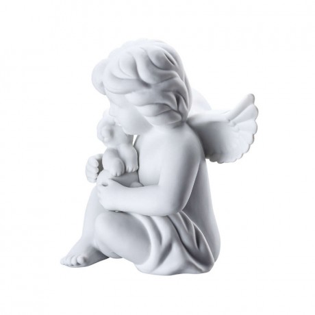 Rosenthal Rosenthal Engel mit Hase gross weiss matt 14 cm Rosenthal ангел с кроликом большой белый матовый 14 см