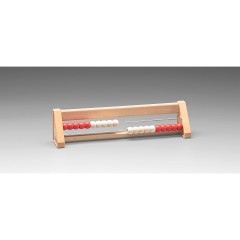 Wissner aktiv lernen Rechenrahmen 20er Zahlenraum rot\/weiss Рамка калькулятора на 20 цифр красная/белая