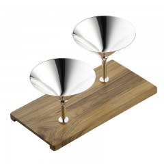 Robbe &amp; Berking Robbe &amp; Berking Dante Bar-Kollektion - 90 g versilbert Snackbar 23,8x11,8x10,5 cm Robbe &amp;amp; Berking Dante Bar Collection - 90 г посеребренного батончика 23,8x11,8x10,5 см