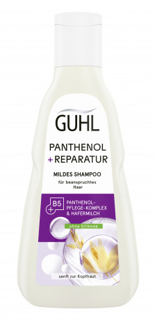 Guhl Panthenol+ Reparatur Shampoo, 250 ml, Guhl восстанавливающий шампунь Panthenol+ с пантенолом и овсяным маслом для ломких волос, 250 мл