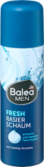 Balea MEN Rasierschaum Fresh, 300 ml, Освежающая пена Fresh для бритья с ментолом, 300 мл