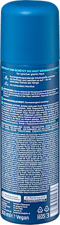 Balea MEN Rasierschaum Fresh, 300 ml, Освежающая пена Fresh для бритья с ментолом, 300 мл