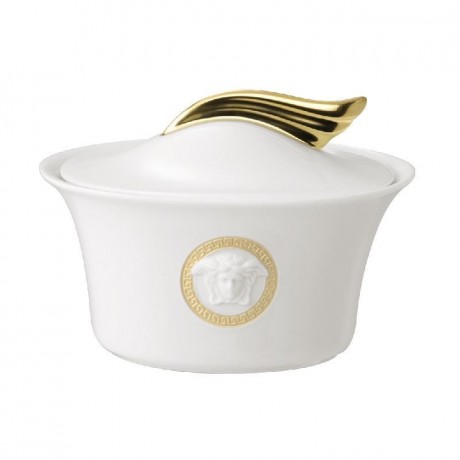 Rosenthal meets Versace Rosenthal Versace Ikarus Medaillon Meandre d?Or Zuckerdose 0,20 l Rosenthal Versace Ikarus M?daillon M?andre d"Or Сахарница 0,20 л