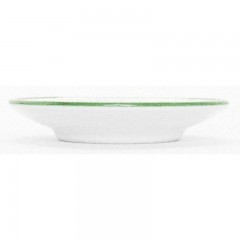 Gmundner Keramik Gmundner Keramik Gruner Rand Mokka Untertasse glatt 11 cm Блюдце для мокко Gmundner Ceramics Gr?ner Rand гладкое 11 см