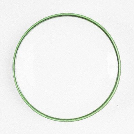 Gmundner Keramik Gmundner Keramik Gruner Rand Mokka Untertasse glatt 11 cm Блюдце для мокко Gmundner Ceramics Gr?ner Rand гладкое 11 см