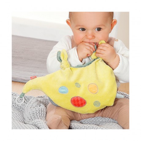 Fehn Schmusetuch-Handpuppe Dino Одеяло ручной марионетки Дино