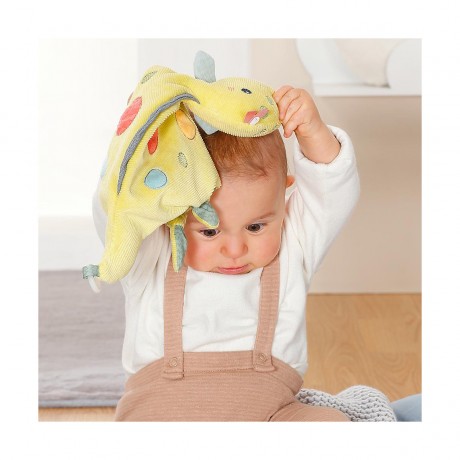 Fehn Schmusetuch-Handpuppe Dino Одеяло ручной марионетки Дино