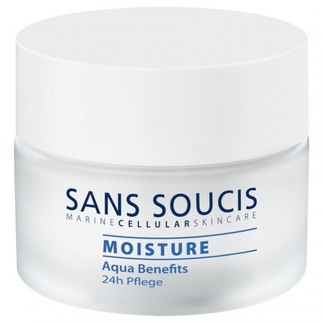 Sans Soucis Moisture Aqua Benefits 24h Pflege, Дневной крем для лица, 50 мл