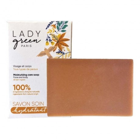Lady Green Care Soap Face & Body Moisturizing 100g Мыло-уход для лица и тела Увлажняющее 100г