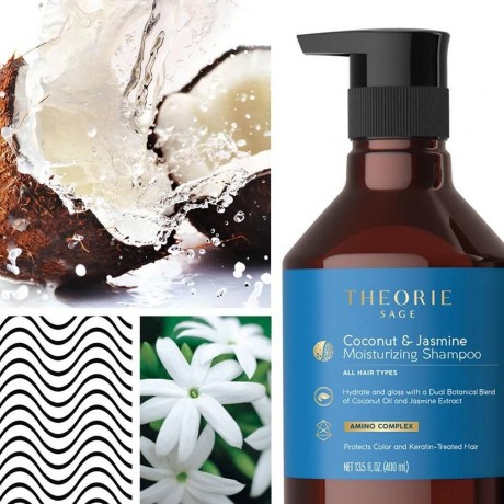 Theorie Coconut Jasmine Shampoo  Кокосовый шампунь с жасмином