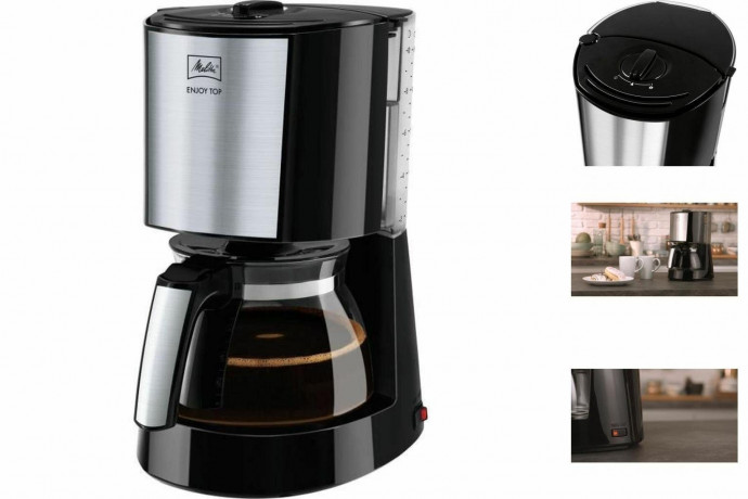 Melitta Melitta Filterkaffeemaschine 1017-04 ENJOY TOP schwarz Filterkaffeemaschine Кофемашина с фильтром Melitta 1017-04 ENJOY TOP кофемашина с фильтром чёрная