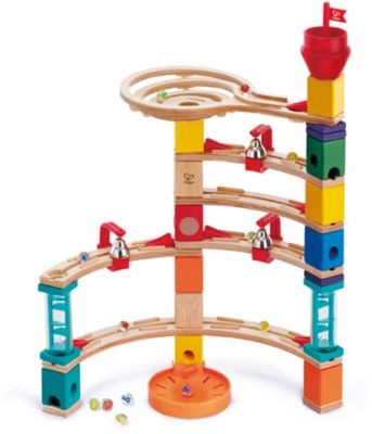 HAPE Quadrilla Kugelbahn Aus der Burg entkommen Мраморная трасса Quadrilla Побег из замка
