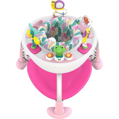 Bright Starts Spiel- und Springzentrum Bounce Bounce Baby 2-in-1 inkl. Spieltisch Центр для игр и прыжков Bounce Bounce Baby 2-в-1