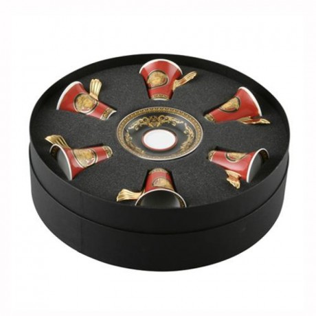 Rosenthal meets Versace Rosenthal Versace Ikarus Medusa Set 6 Espresso-/Mokkatassen Rosenthal Versace Ikarus Medusa Набор из 6 чашек для эспрессо/мокко