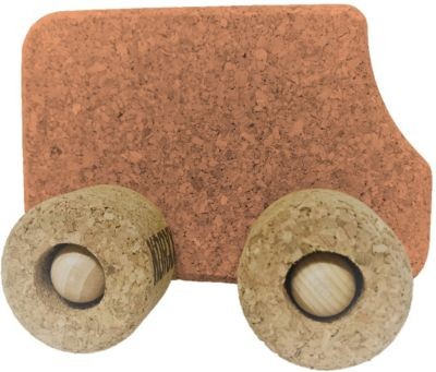 KORXX Spielzeugauto Kork Bus Пробковый автобус игрушечной машинки