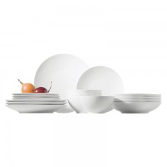 Thomas Thomas Loft Weiss Kombi-Set 4 Personen mit Bowl 16-tlg. Комбинированный набор Thomas Loft Weiss на 4 персоны с чашей из 16 предметов.