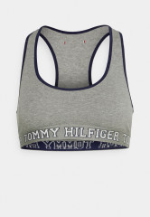 Tommy Hilfiger LEAGUE TRIANGLE BRALETTE Bustier medium grey heather БЮСТГАЛЬТЕР С ТРЕУГОЛЬНИКАМИ LEAGUE Бюстье средний серый вереск