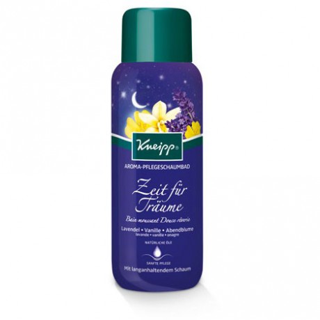 Kneipp Aroma-Pflegeschaumbad Zeit fuer Traeume, 400 ml, Kneipp ароматная пена для ванны «Время мечтать» с лавандой и ванилью, 400 мл