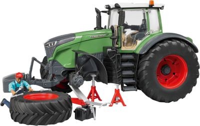 Bruder Fendt 1050 Vario mit Mechaniker und Werkstattausstattung 1:16 Fendt 1050 Vario с механикой и оборудованием для мастерских 1:16