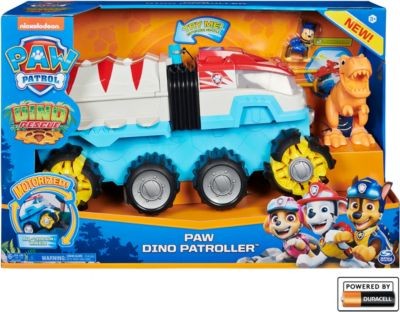 Spin Master PAW Patrol Dino Rescue Dino Patroller Teamfahrzeug mit Motorenantrieb PAW Patrol Dino Rescue Моторизованный командный автомобиль Dino Patroller
