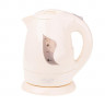Adler Adler Wasserkocher AD 08 B Mini-Reisewasserkocher, 1 Liter, Wasserstandsanzeige, Abschaltautomatik, beige  Чайник Adler AD 08 B мини дорожный чайник, 1 литр, индикатор уровня воды, автоматическое отключение, бежевый