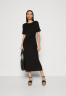 Tommy Hilfiger KNOT MIDI Jersey dress black KNOT MIDI Платье из джерси черный