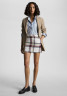 Tommy Hilfiger Mini skirt twill g stp check l/ ecru Мини-юбка саржа g stp check l/ экрю