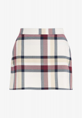 Tommy Hilfiger Mini skirt twill g stp check l/ ecru Мини-юбка саржа g stp check l/ экрю