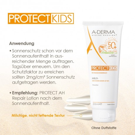 A-DERMA PROTECT SPF 50+ KIDS Lotion PROTECT SPF 50+ ДЕТСКИЙ лосьон