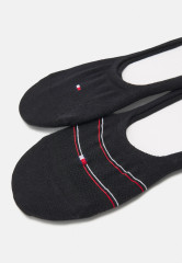 Tommy Hilfiger FOOTIE PREPPY 2 PACK Trainer socks black FOOTIE PREPPY 2 PACK Спортивные носки черный