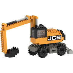 BRIXIES 3D-Bausatz JCB Bagger 3D модель Экскаватор JCB
