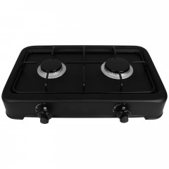 bahama bahama Gaskocher Profi Gaskocher 2-flammig Camping-Kocher mit Anschluss Druckminderer DUO - 2-flammig mit Anschluss Газовая плита Bahama профессиональная газовая плита походная плита с 2 конфорками и подключением редуктора давления