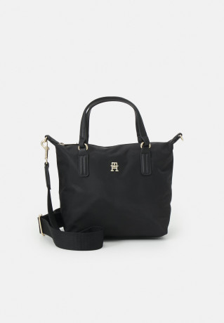 Tommy Hilfiger POPPY SMALL TOTE Across body bag black POPPY SMALL TOTE Сумка через плечо черный