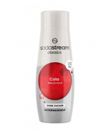 SodaStream Cola sugafree 440ml x 3 stk, Сироп для напитков Кола, без сахара, Набор 3 шт х 440 мл 