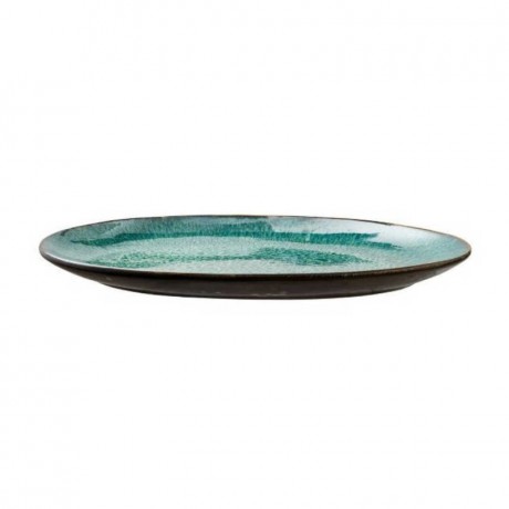 Bitz Bitz Gastro black / green Platte oval 36x25 cm Bitz Gastro блюдо овальное чёрно-зелёное 36x25 см