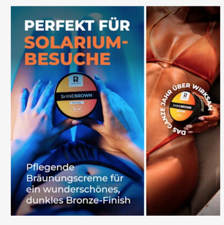 Byrokko Braunungsbeschleuniger Creme shine brown Original, Крем-ускоритель загара, придающий сияние коричневому оттенку, Оригинальный, 200 мл