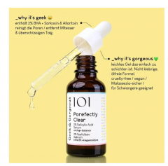 Geek &amp; Gorgeous Porefectly Clear Serum Сыворотка для лица  с салициловой кислотой 2%, от акне и черных точек, для жирной и комбинированной кожи, 30 мл