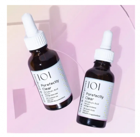 Geek & Gorgeous Porefectly Clear Serum Сыворотка для лица  с салициловой кислотой 2%, от акне и черных точек, для жирной и комбинированной кожи, 30 мл